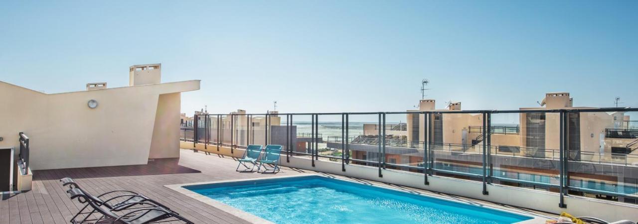 Sunset Home Olhao- Modern 3 Bed Luxury Apartment With Rooftop Pool エクステリア 写真