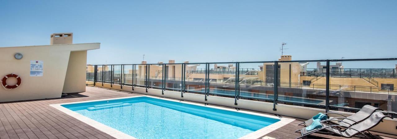 Sunset Home Olhao- Modern 3 Bed Luxury Apartment With Rooftop Pool エクステリア 写真